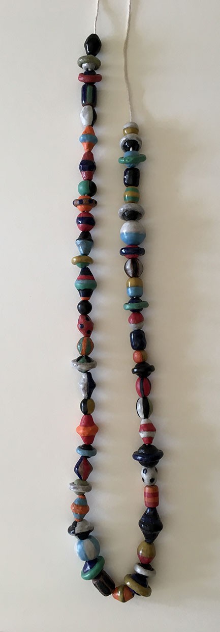 Ceramic Necklace, 4'